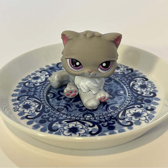 Littlest Pet Shop #1761 – Chat Persan Authentique Hasbro, Bon état